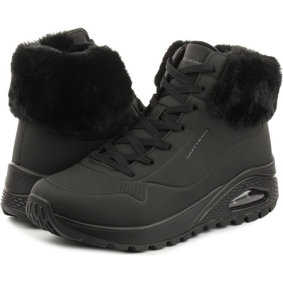 Skechers kotníková zimní obuv Uno Rugged Fall Air 167274 BBK černá Černá