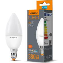 Videx LED žiarovka 4W Teplá biela E14