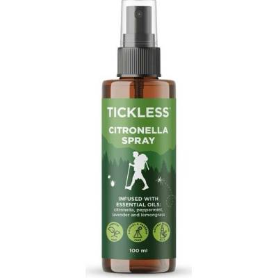Tickless Outdoor Citronella spray proti komárům a klíšťatům 100 ml