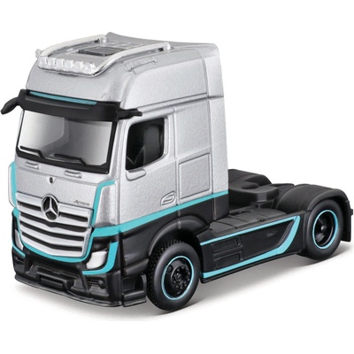 MAISTO custom Rigs-Mercedes-Benz Actros 1851 strieborno-čierna 1:64