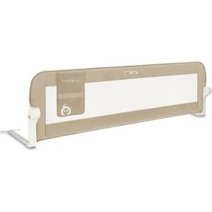 MoMi Предпазна преграда за легло MoMi - Lexi Plus, 148 cm, бежова (AKCE00064)