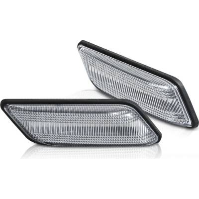 Boční LED dynamické blinkry BMW Z3, 1996-2002, SEQ, bílé