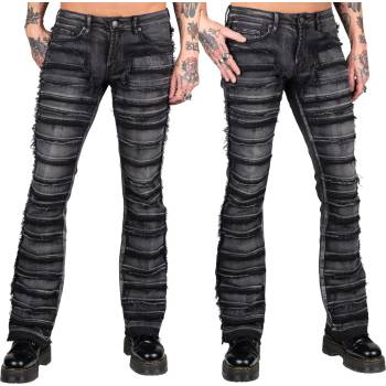 Wornstar мъжки панталони (дънки) WORNSTAR -Bandage - Винтидж черно - WSGP-BANDK-v