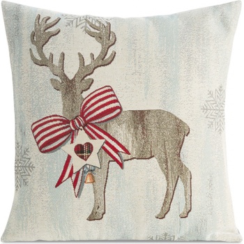 Eurofirany Vianočná gobelínová BOW1 45 x 45 CM