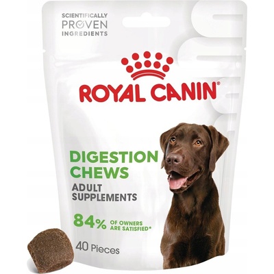 ROYAL Pochúťka pre psa CANIN Digestion Adult Dog Supplements 160 g