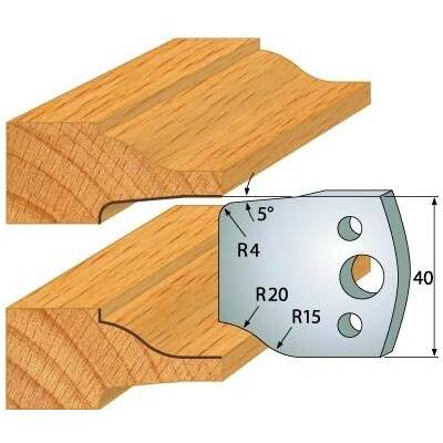 Igm Profilový nůž 40x4mm profil 100 F026-100
