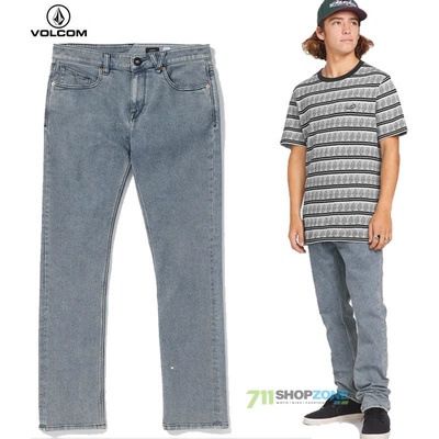 Volcom džínsy Vorta Denim ash blue