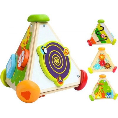 Playgro 4v1 Didaktický trojúhelník