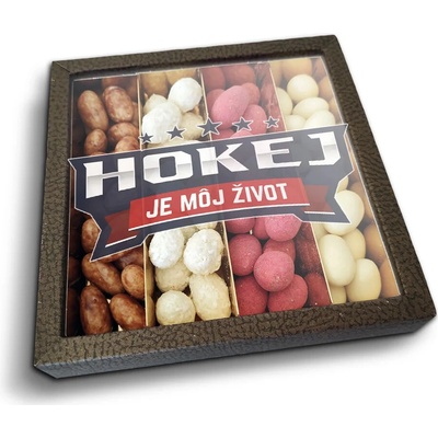 Sablio Mandle v čokoláde Hokej je môj život 4 x 80 g