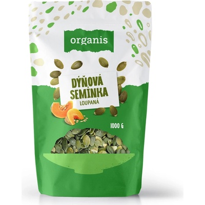 ORGANIS Tekvicové semienka lúpané 1000 g