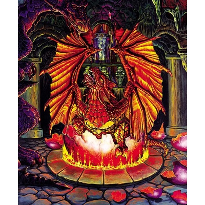 SunsOut - Puzzle Birth Of A Fire Dragon - 1 000 piese