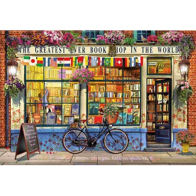 Educa - Puzzle Greatest bookshop in the world - 5 000 piese