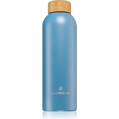 Waterdrop Thermo Steel nerezová láhev na vodu barva Turquoise Matt 600 ml