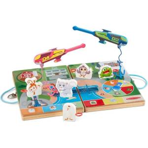 Melissa & Doug Дървен игрален комплект Melissa and Doug PAW Patrol Spy, Find & Rescue
