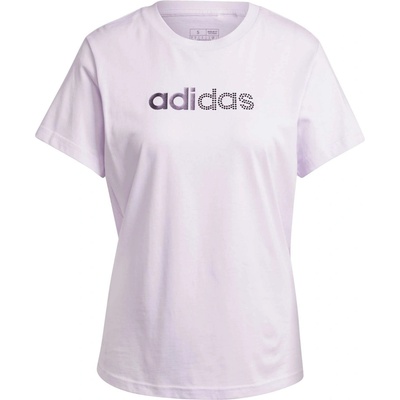 adidas Dámske tričko HOLIDAY GRAPHIC TEE ružová fialová