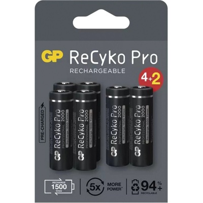 GP ReCyko Pro AA 6ks 1033226200