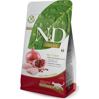 Farmina N&D Prime Cat Neutered Chicken Pomegranate 5 kg