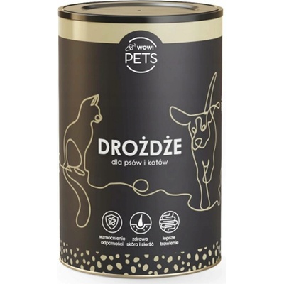 WOW!PETS Pivovarské kvasnice 600 g
