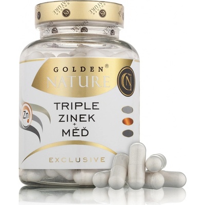 Golden Nature Triple zinok a meď 100 tabliet