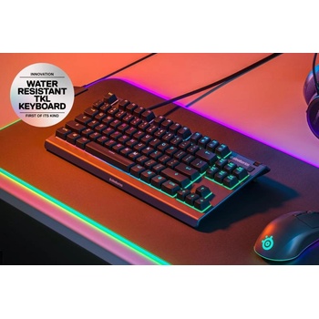 Image 1 of SteelSeries Apex 3 TKL RGB UK (64836)