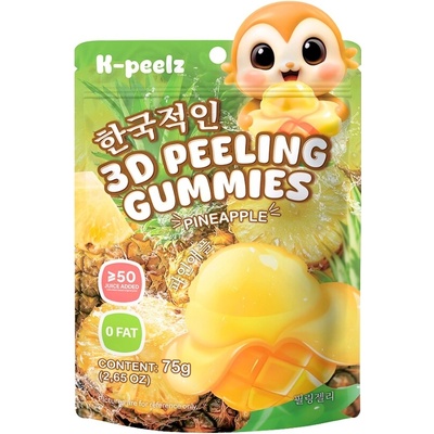 K-Peelz Pineapple 3D Peeling Gummies 75 g