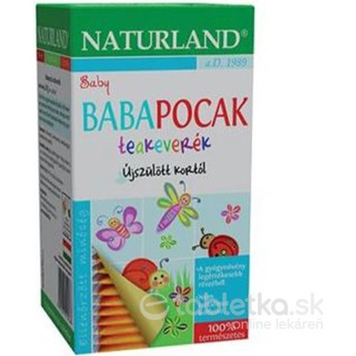 Naturland čaj z bylinnej zmesi pre dojčatá 20 x 1 g