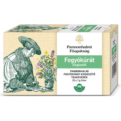Herbária Pannonhalma bylinný čaj na podporu chudnutia a metabolizmu 20 ks