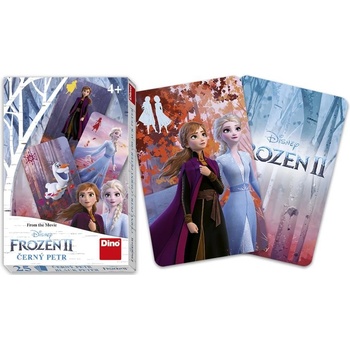 Čierny Peter Ľadové kráľovstvo II / Frozen II v krabičke 6x9x1cm