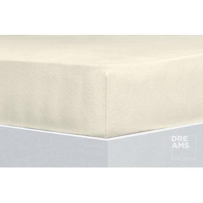 Florella prostěradlo Fein jersey 55 Alabaster 140-160x200