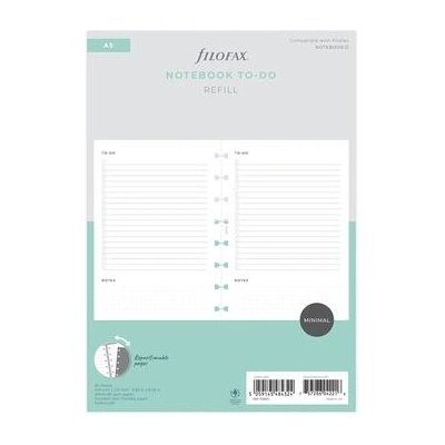 FILOFAX Пълнител за тефтер To Do, A5 (132853)