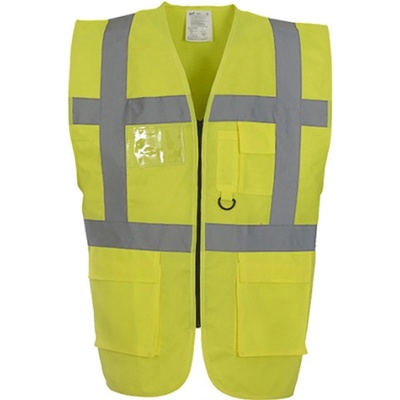 Yoko reflexná multifunkčná vesta HVW801 Hi Vis Yellow