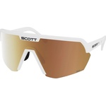 SCOTT Очила за колоездене Scott Sunglasses Sport Shield Light Senisitive S1-3 Cycling glasses - White Matt / Glas: AMP Gold Chrome - размер One Size (205-6821-0211)