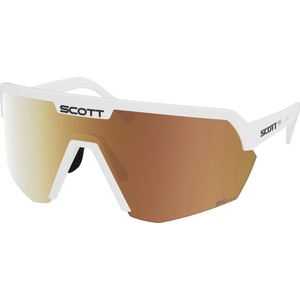 SCOTT Очила за колоездене Scott Sunglasses Sport Shield Light Senisitive S1-3 Cycling glasses - White Matt / Glas: AMP Gold Chrome - размер One Size (205-6821-0211)