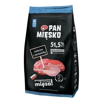 Pan Mięsko Telecí s bažantem pro štěňata L 20 kg