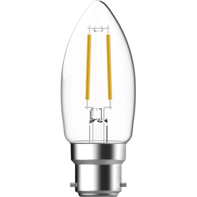 Nordlux LED žárovka B22 4W 2700K číra LED žárovky sklo 5183001821