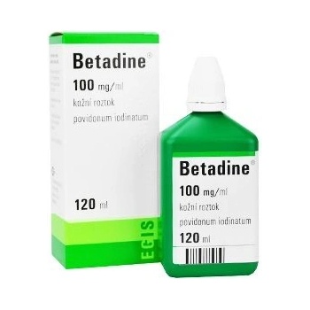 BETADINE DRM 100MG/ML DRM SOL 120ML