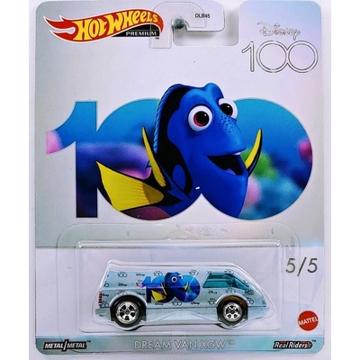 Mattel Hot Wheels Premium Disney 100 let DORY DREAM VAN XGW