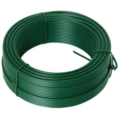 Drát napínací PVC 26m/zelený 2,6mm 3LEV42251