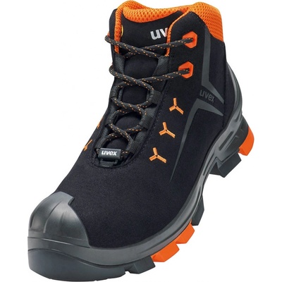 Uvex 6509 S3 SRC obuv Čierna-Oranžová