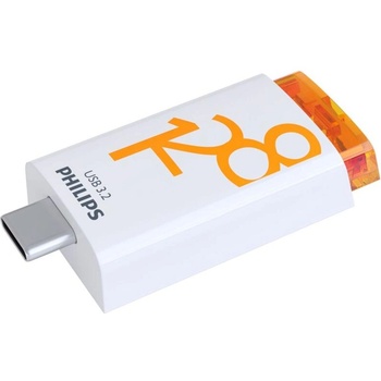 Image 1 of Philips Sunrise Orange 128GB USB 3.2 (FM12FD175B/00 / PH115057)