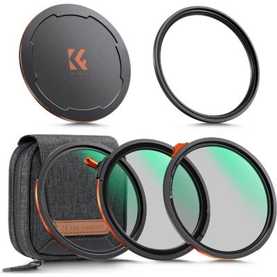 K&F Concept Nano-X Series Magnetic Kit CPL+ND3-32+Black Mist 1/4 67 mm