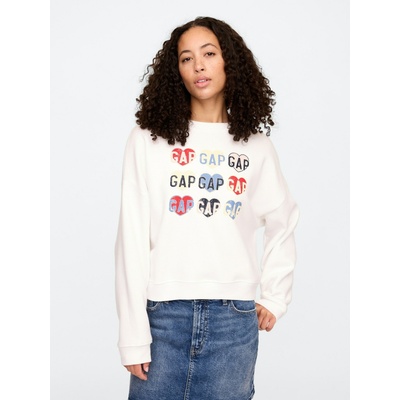 GAP Суитшърт овърсайз GAP GAP | Siv | ЖЕНИ | XXS