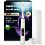 Philips Sonicare Next-Generation DiamondClean 8000 Electric Toothbrush - with smart pressure control and 15 settings, Powder White, HX8311/11