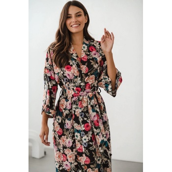 Viskózový ľanový župan Garden