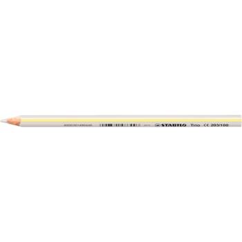 STABILO Цветен молив STABILO Trio Thick триъгълна дебела бяла 203/100 (203/100)