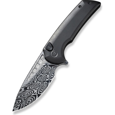 WE Knife WEKNIFE Mini Malice Heimskringla, nerezový damašek, titanové EDC