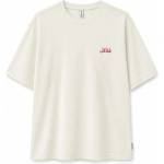 Mazine Мъжка тениска Mazine Back Print Theme T-Shirt - Offwhite / Falafel (216-4434-0413)