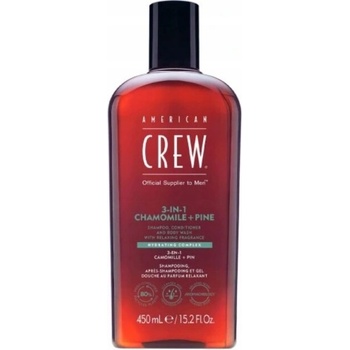 American Crew Chamolie + Pine šampon kondicionér a sprchový gel 450 ml