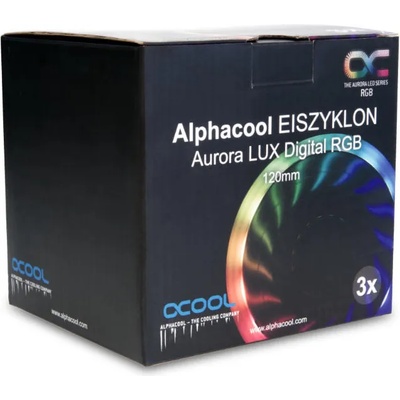 Alphacool Eiszyklon Aurora LUX Digital RGB KIT 3-pack (24804)