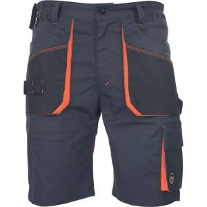 CERVA Cerva emerton stretch / Работни шорти - сиво/оранжево 68 (03570043g3068)